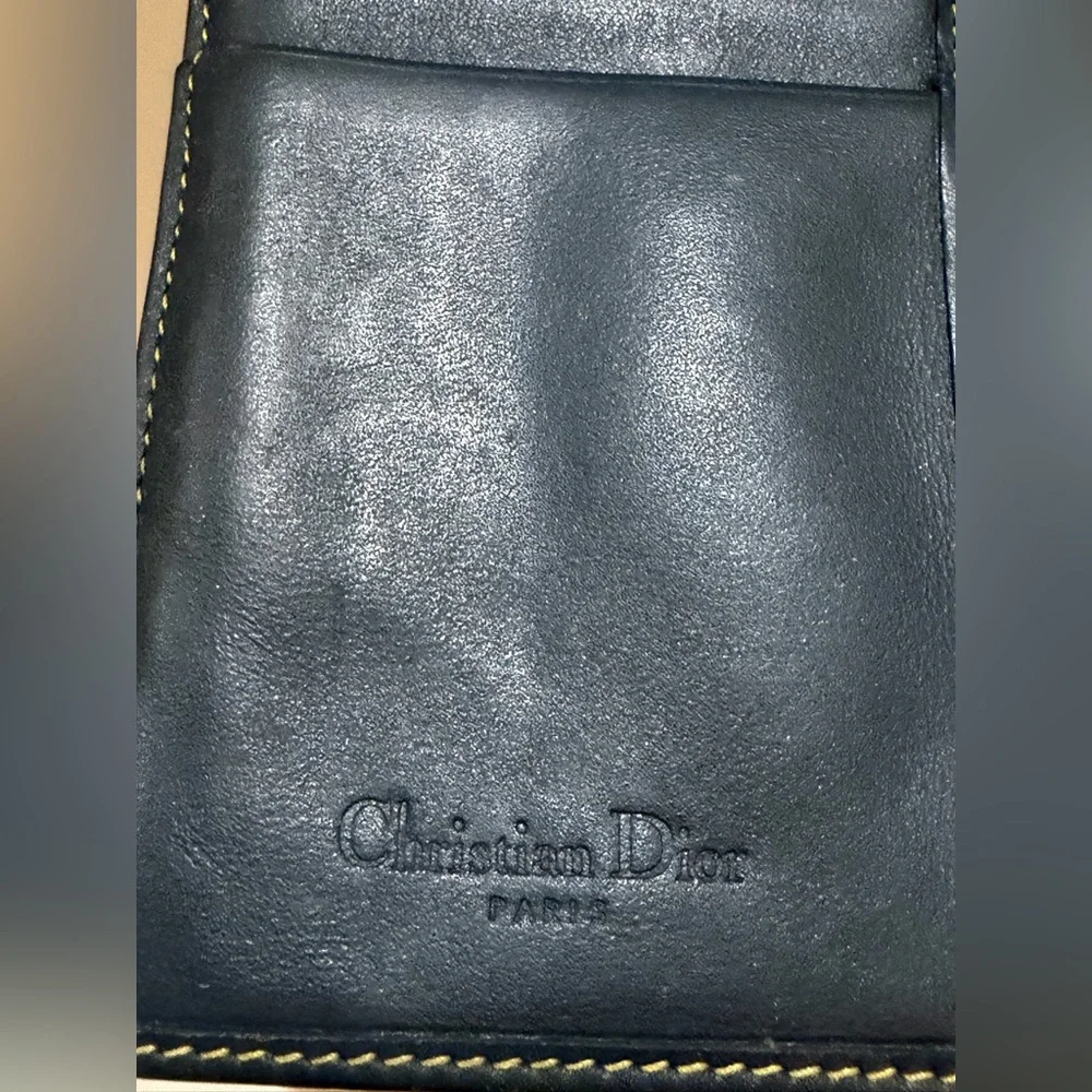 Dior Denim Trotter Saddle Long Wallet